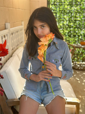 
                  
                    Be Kind chambray kids shirt
                  
                