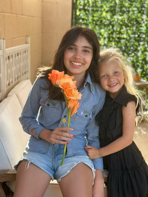 
                  
                    Be Kind chambray kids shirt
                  
                