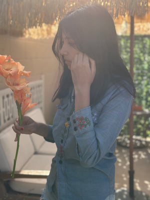 
                  
                    Be Kind chambray kids shirt
                  
                