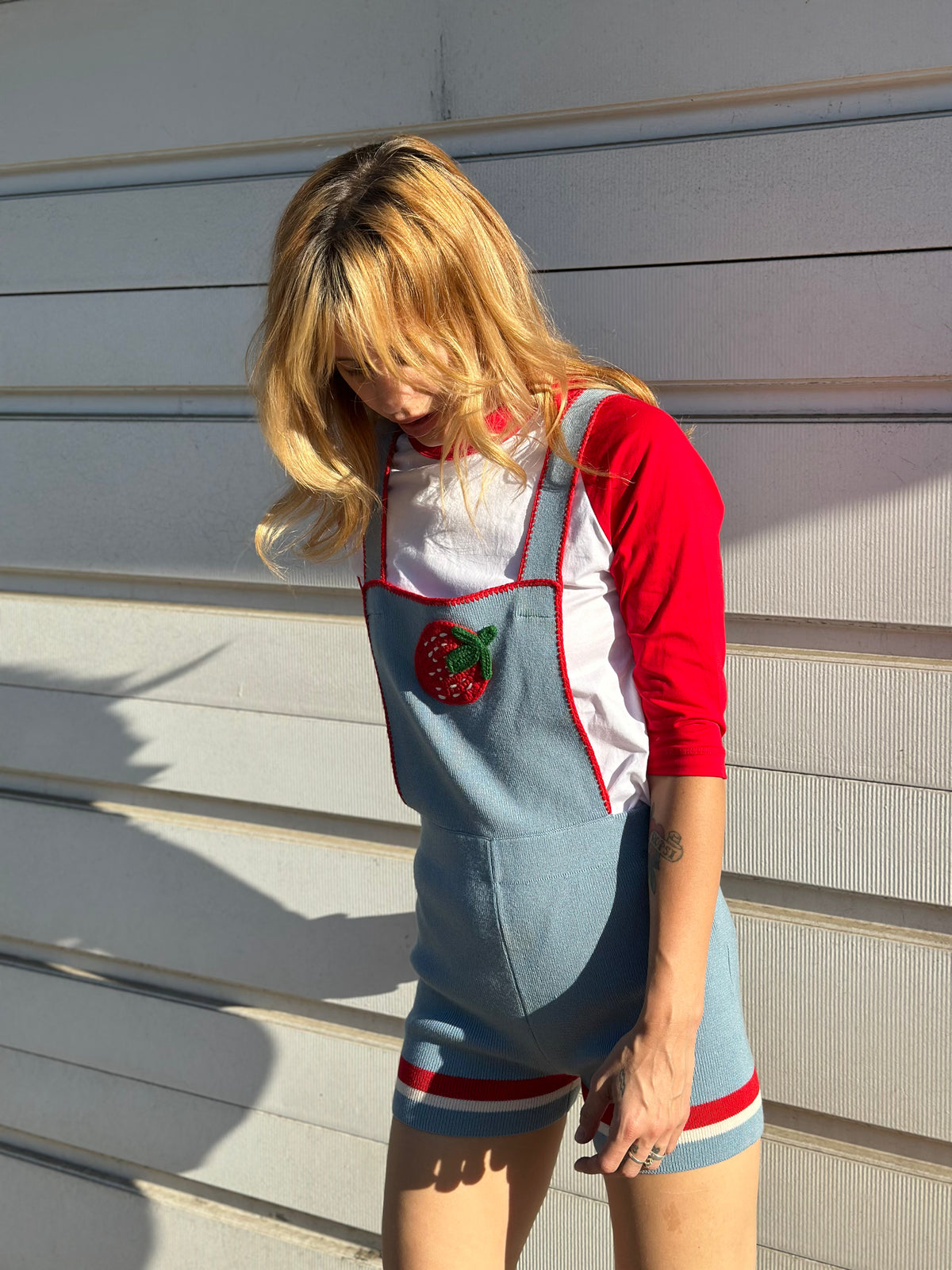 Strawberry Shortcake romper FINAL SALE