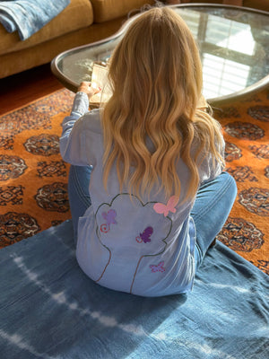 
                  
                    Shibori Sky towel
                  
                