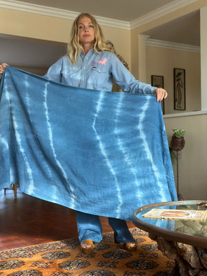 
                  
                    Shibori Sky towel
                  
                