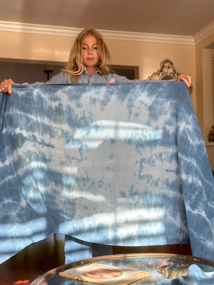 
                  
                    Shibori Sky towel
                  
                