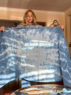
                  
                    Shibori Sky towel
                  
                