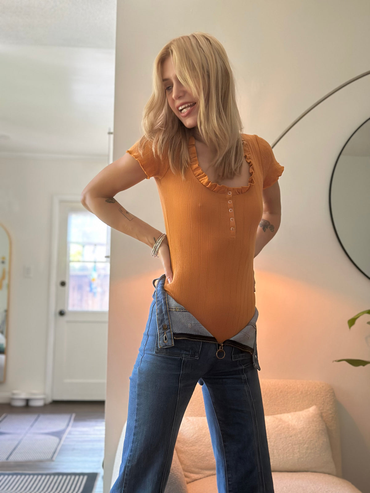 Pointelle Bodysuit