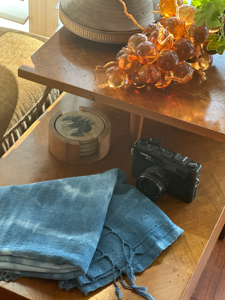 
                  
                    Shibori Sky towel
                  
                