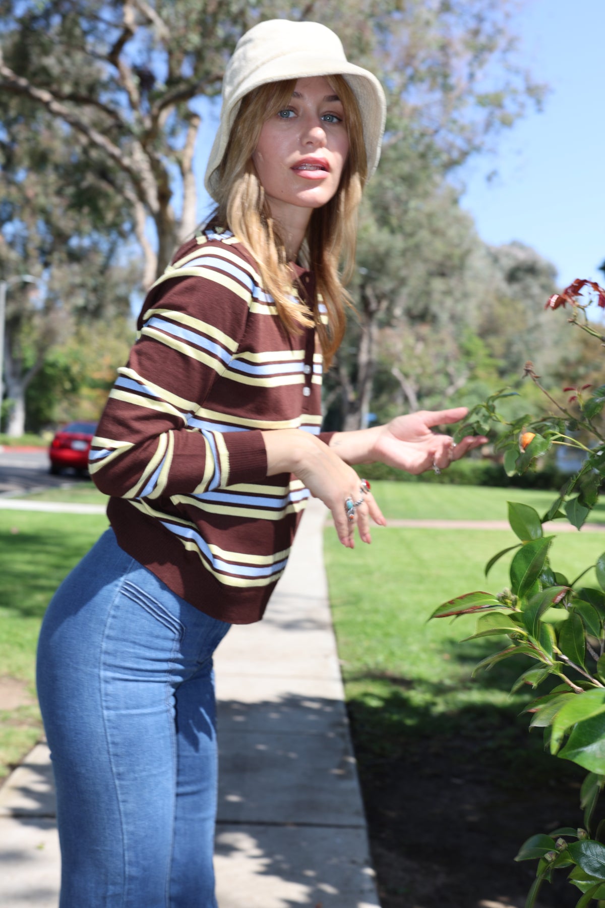 Venice sweater in brown