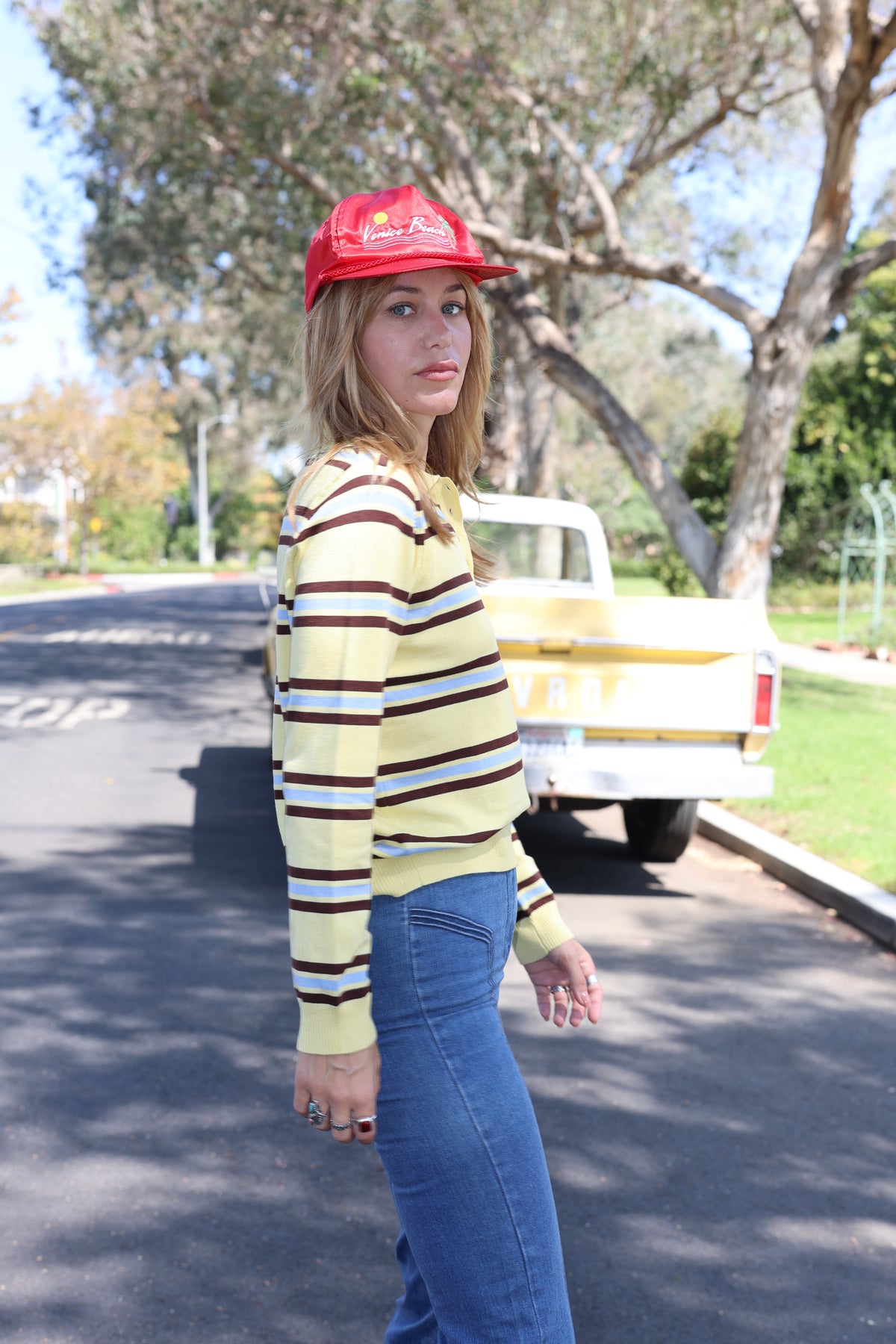 Venice sweater in yellow