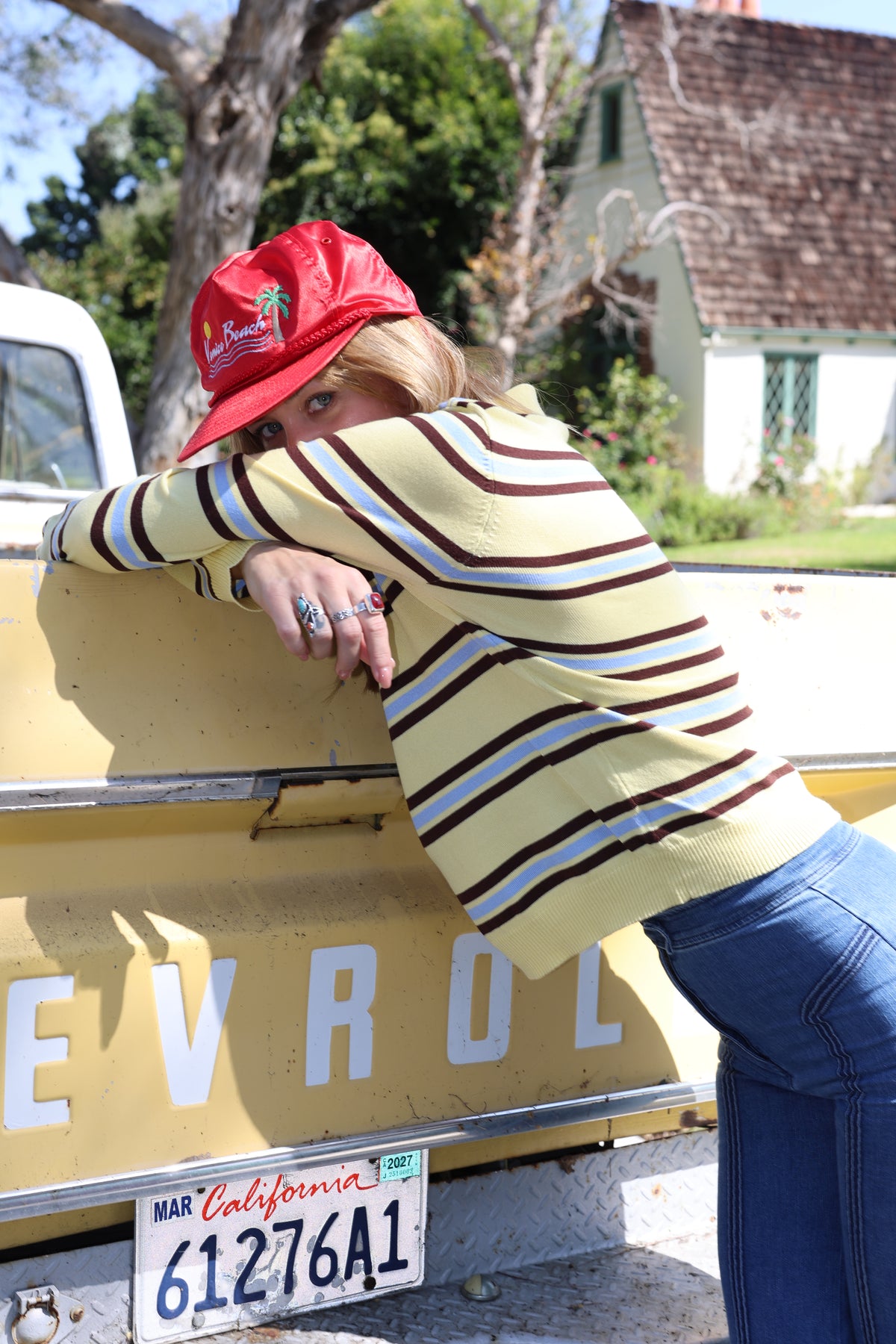 Venice sweater in yellow