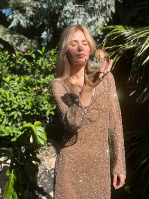 
                  
                    Bianca sequin dress
                  
                
