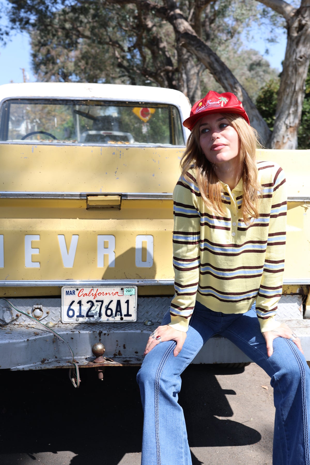 Venice sweater in yellow