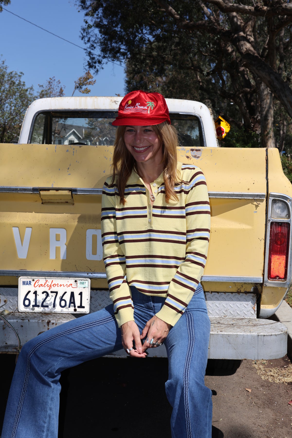 Venice sweater in yellow