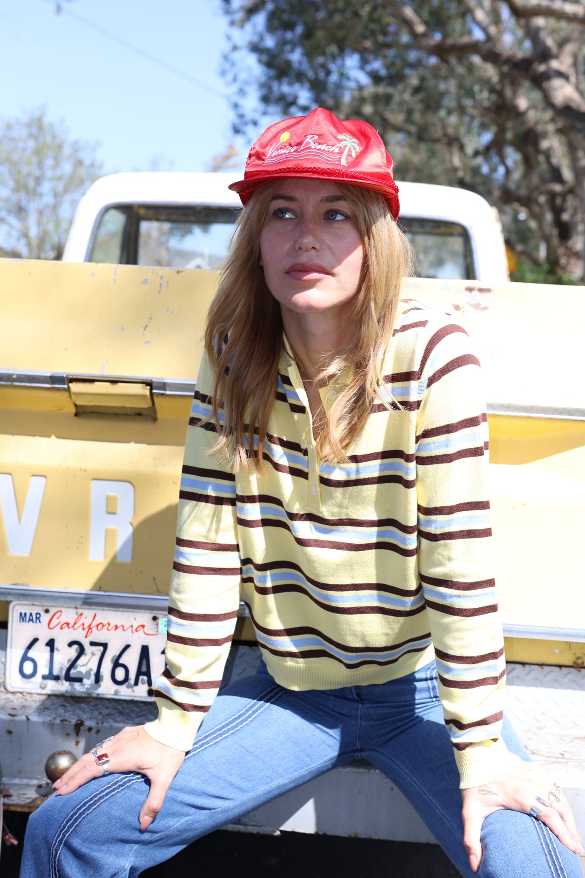 Venice sweater in yellow