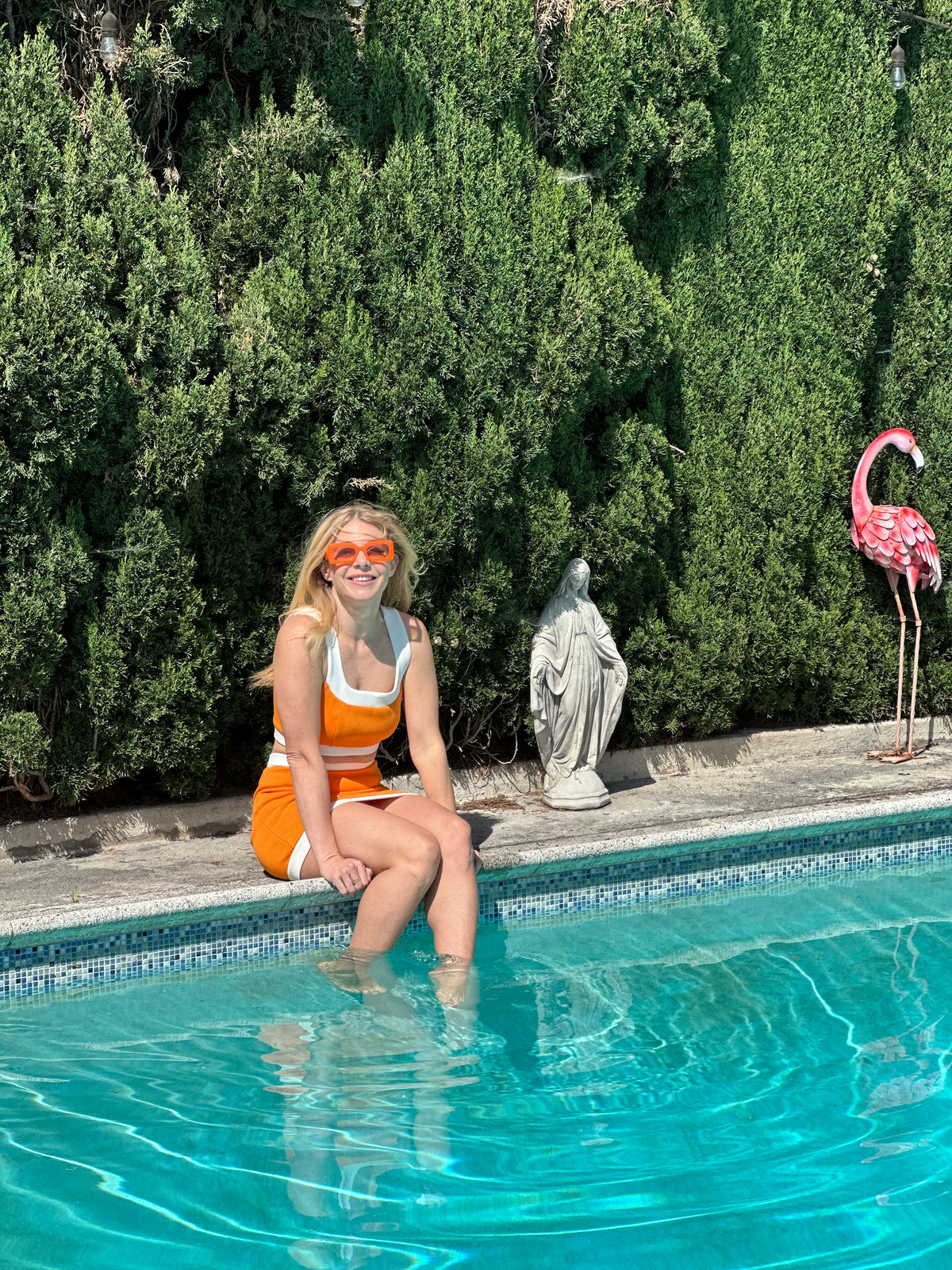 orange dreamsicle set