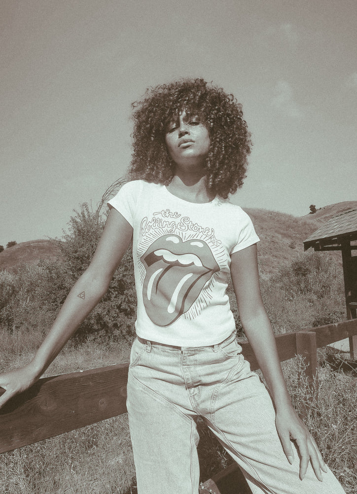 
                  
                    Rolling Stones Ruby Tuesday Baby Tee ivory
                  
                