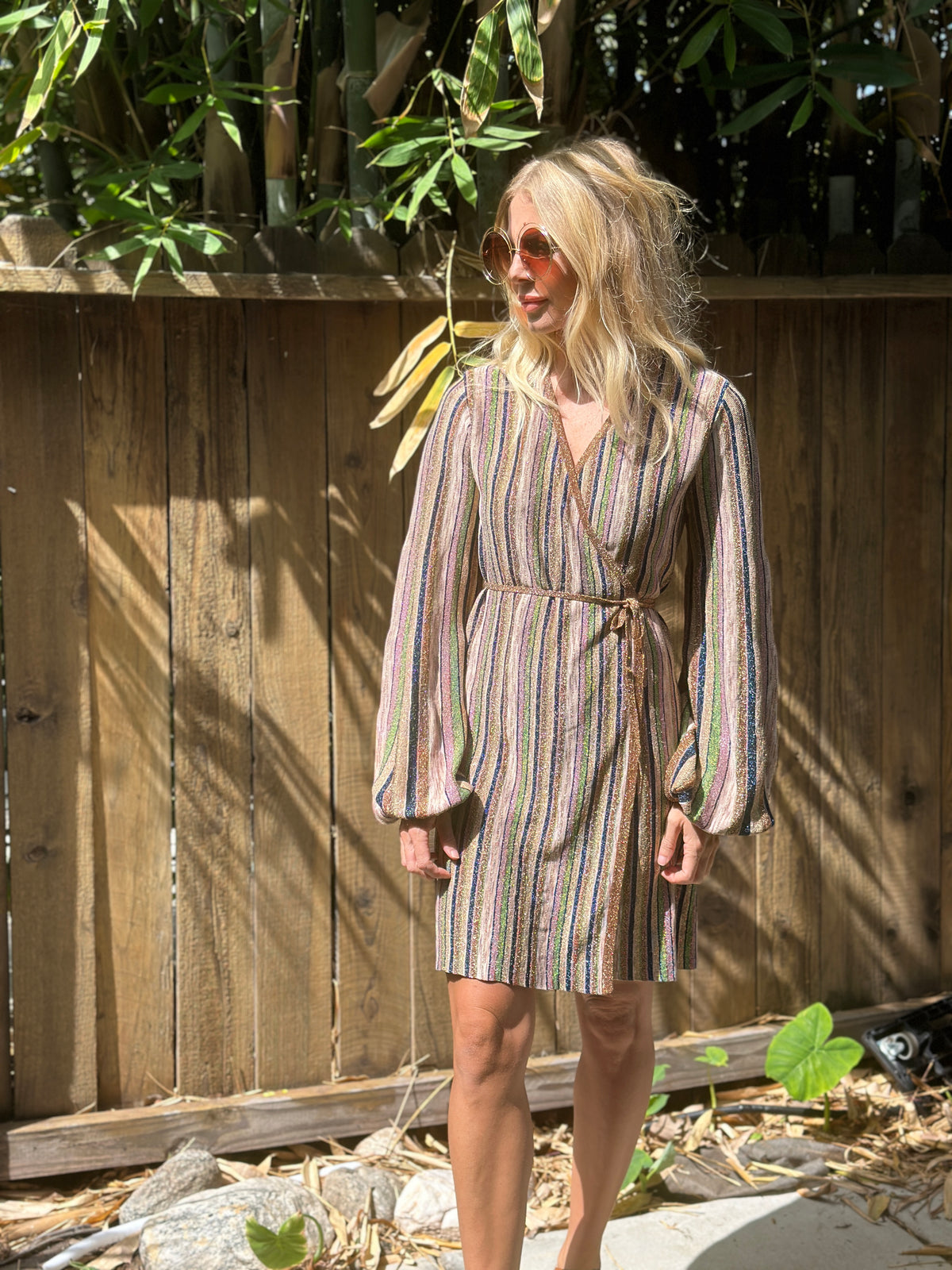 Formosa wrap dress