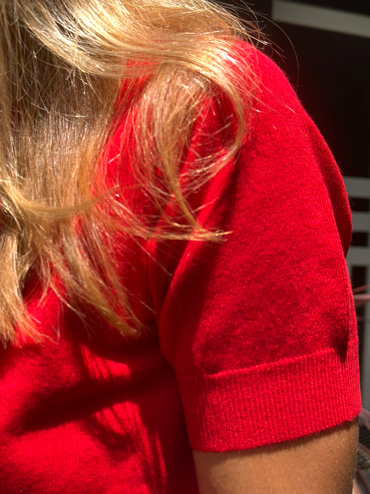 Vivienne Cardigan in ketchup FINAL SALE