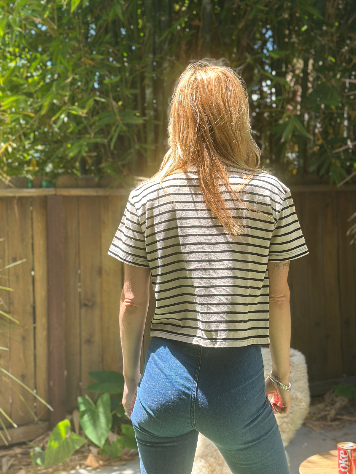 Daytripper tee in black FINAL SALE