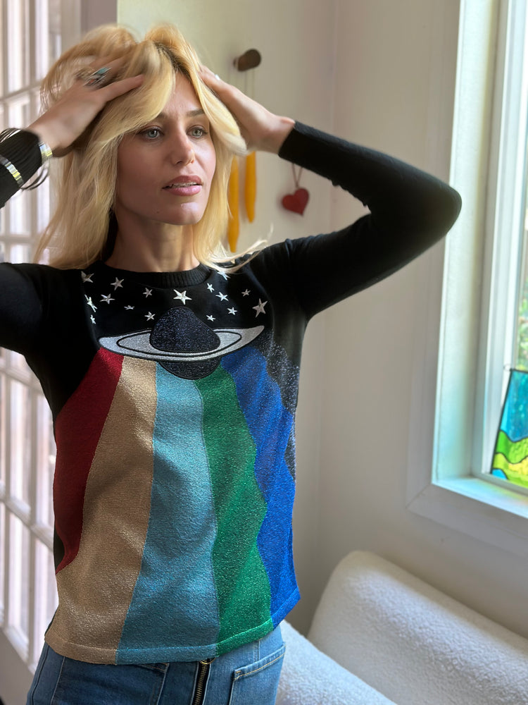 
                  
                    Major Tom sweater in black
                  
                
