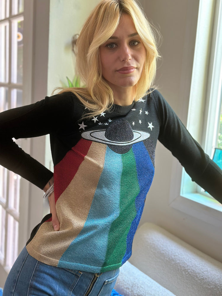 
                  
                    Major Tom sweater in black
                  
                