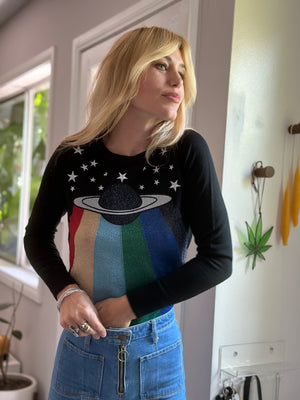 
                  
                    Major Tom sweater in black
                  
                