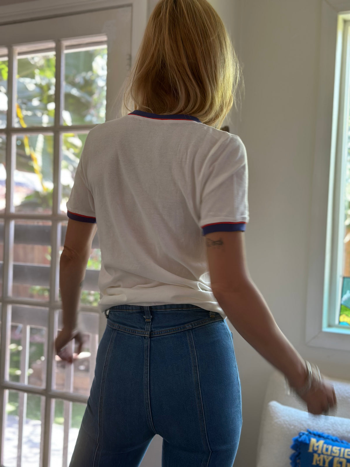 Venice tee in white