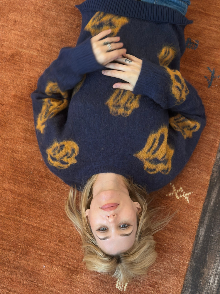 
                  
                    Mohair Stones Icon sweater
                  
                