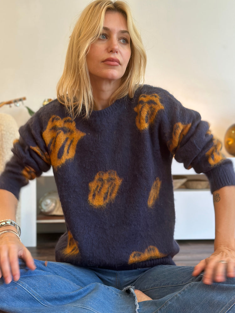 
                  
                    Mohair Stones Icon sweater
                  
                