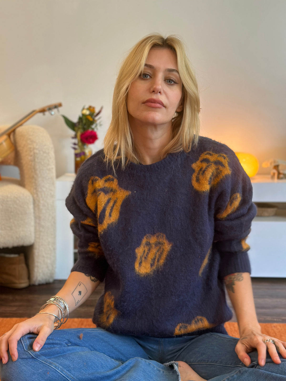 Mohair Stones Icon sweater