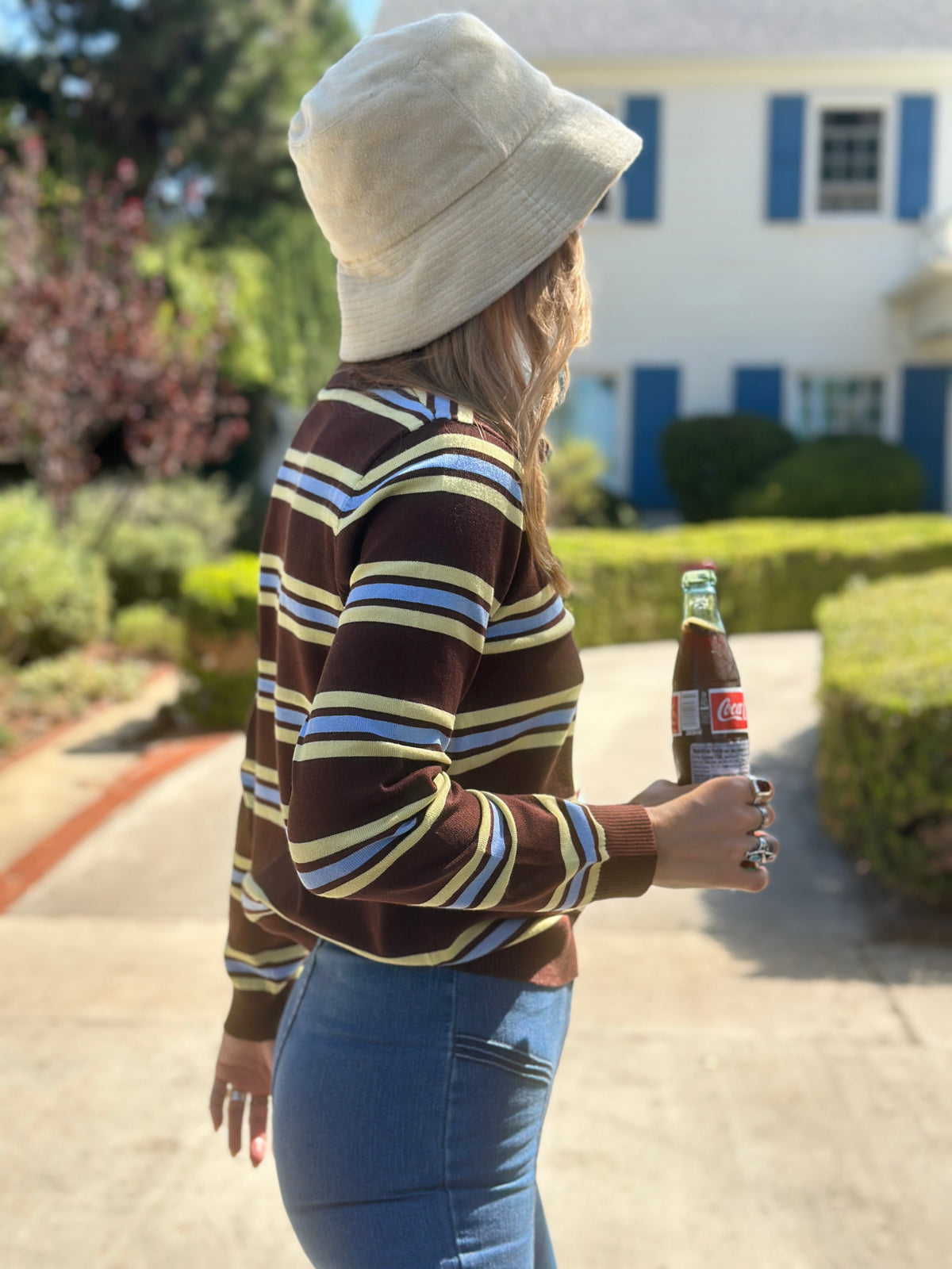 Venice sweater in brown