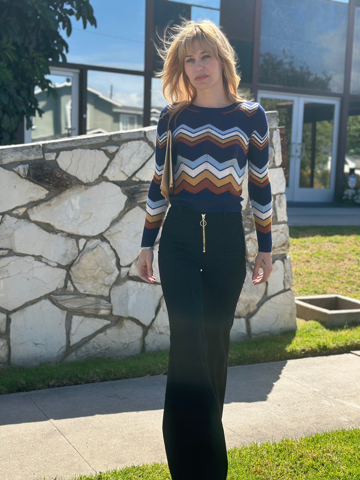 ziggy sweater in navy...RESTOCKED