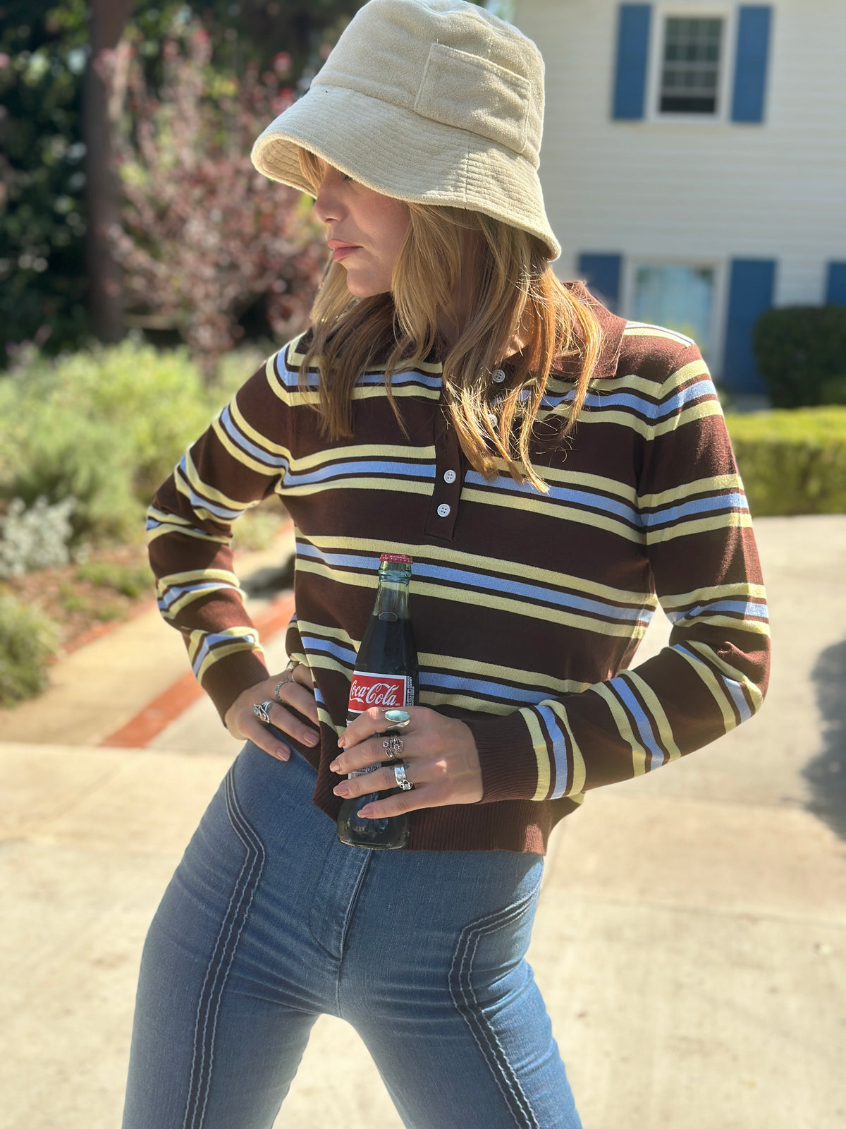 Venice sweater in brown