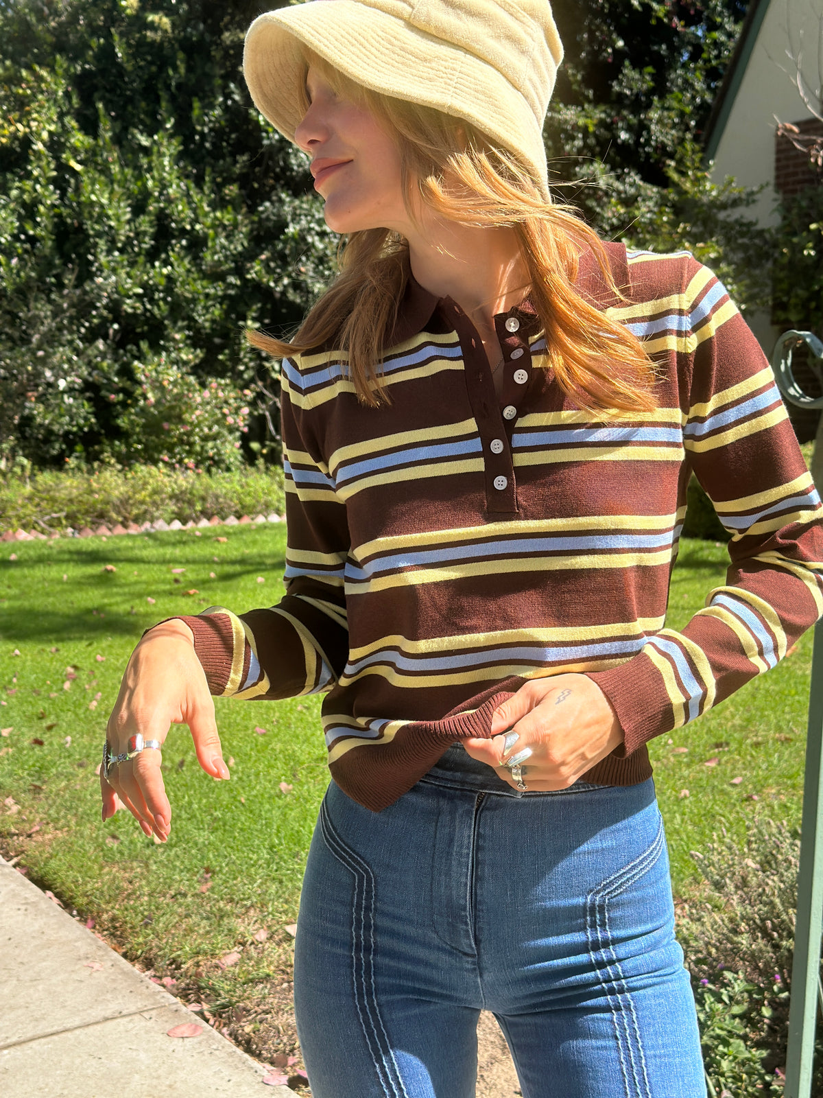 Venice sweater in brown