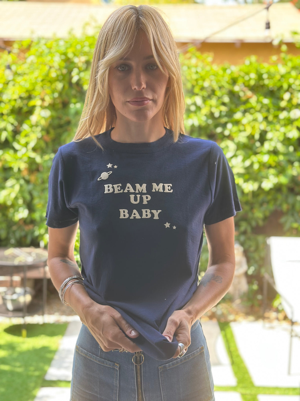 Beam Me Up Baby tee