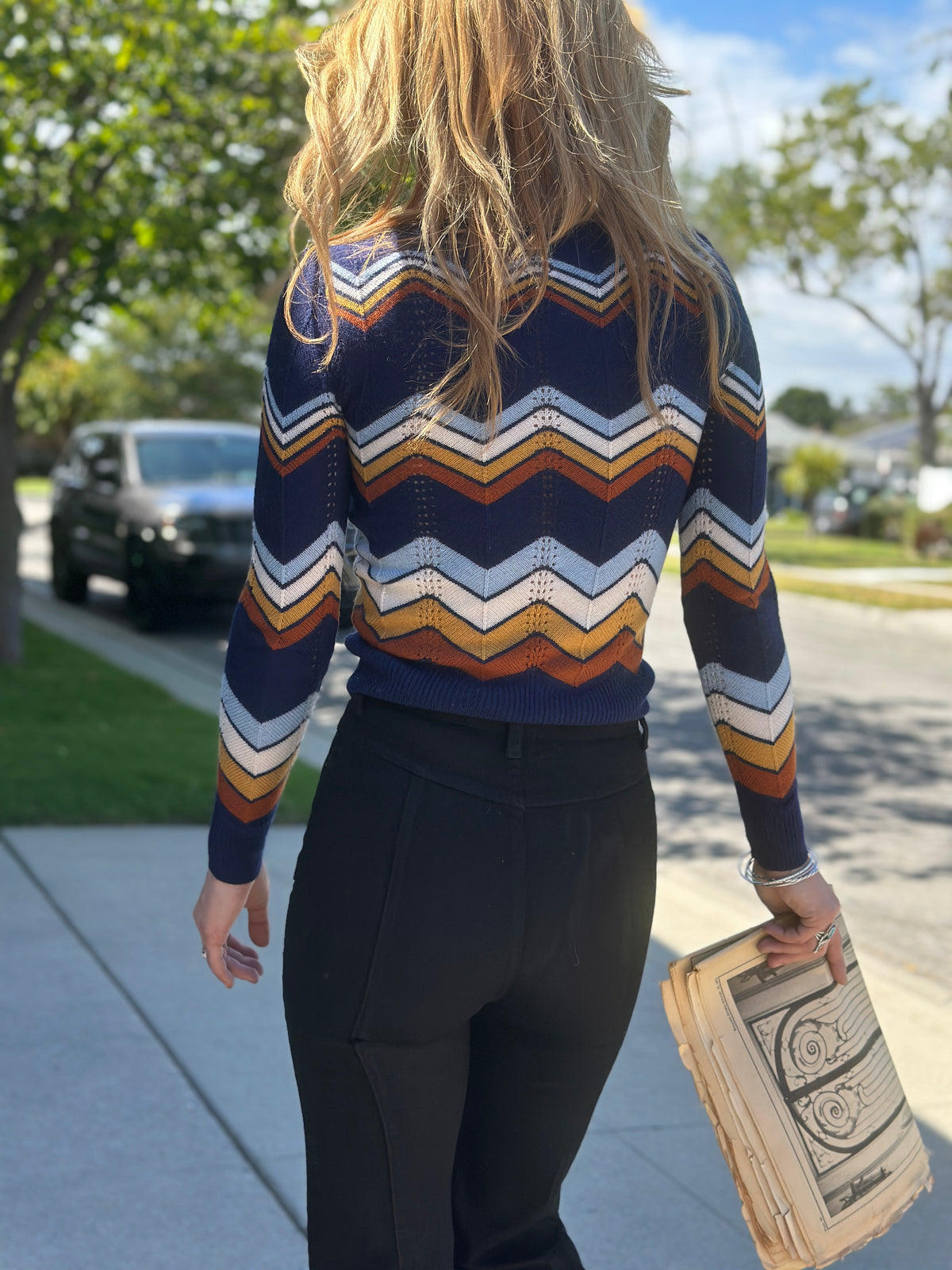 ziggy sweater in navy...RESTOCKED