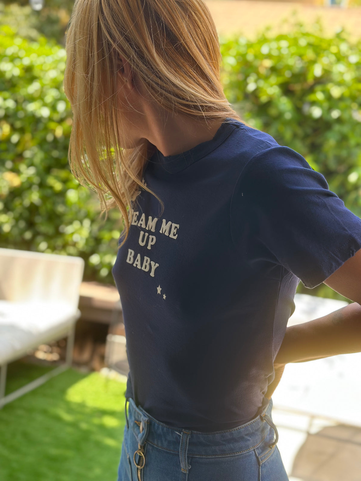 Beam Me Up Baby tee