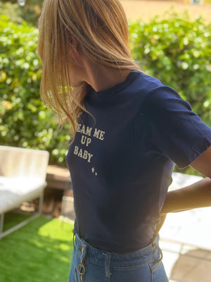 
                  
                    Beam Me Up Baby tee
                  
                