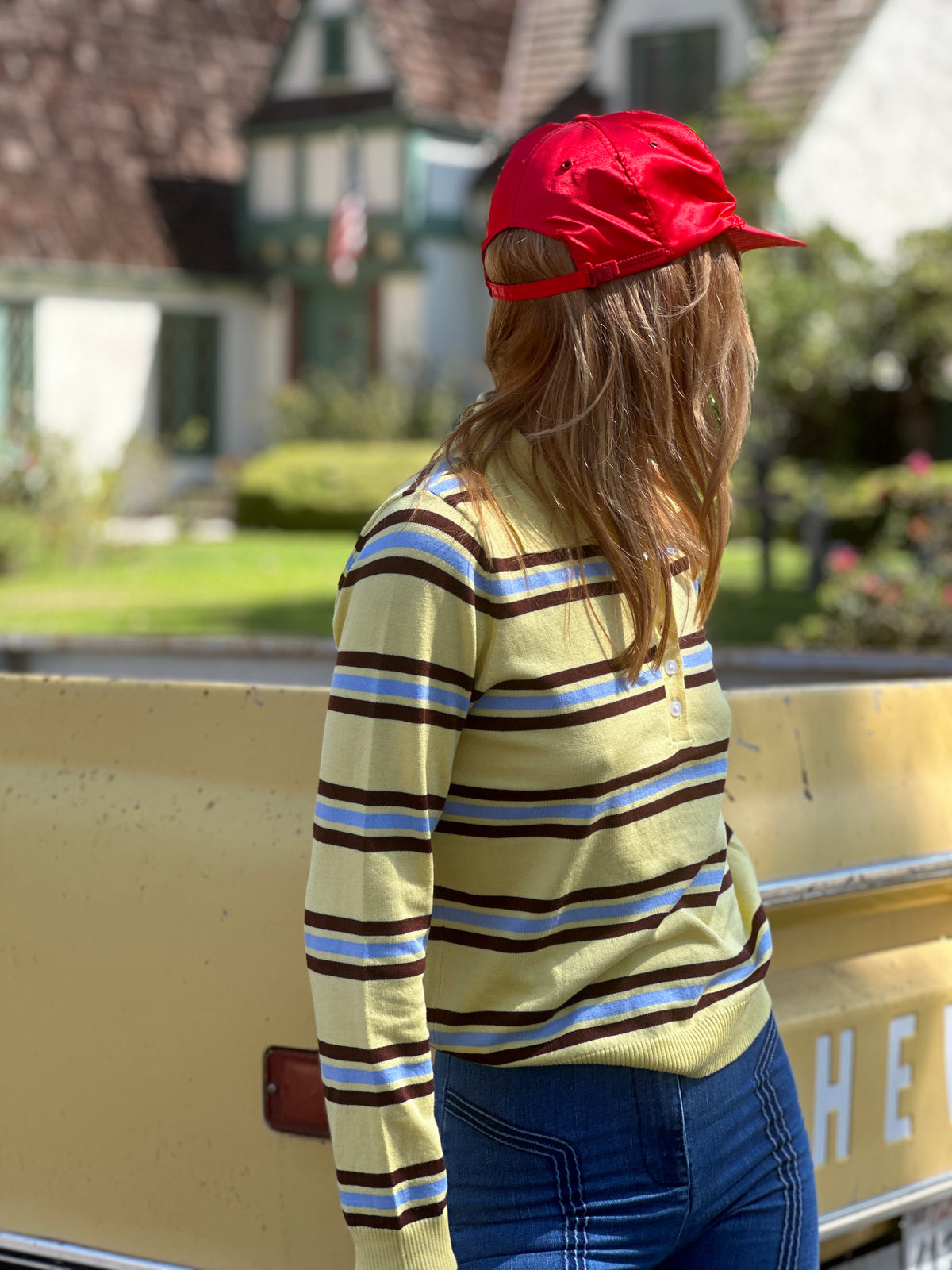 Venice sweater in yellow