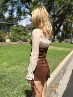 
                  
                    Barbarella hot pants
                  
                