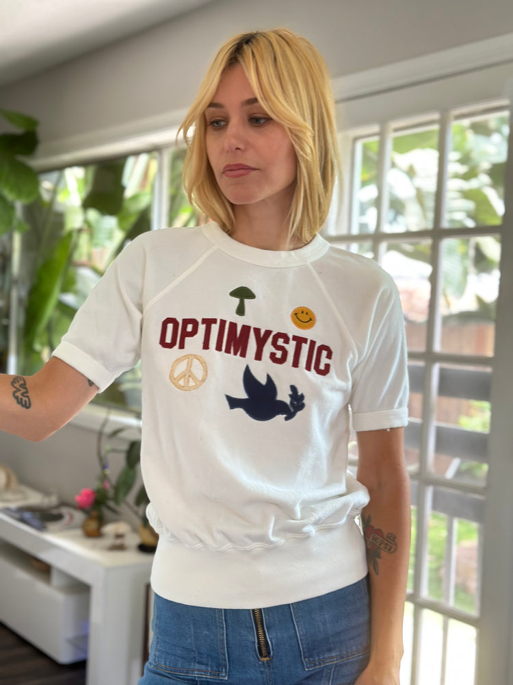 
                  
                    Optimystic Sweatshirt in white
                  
                