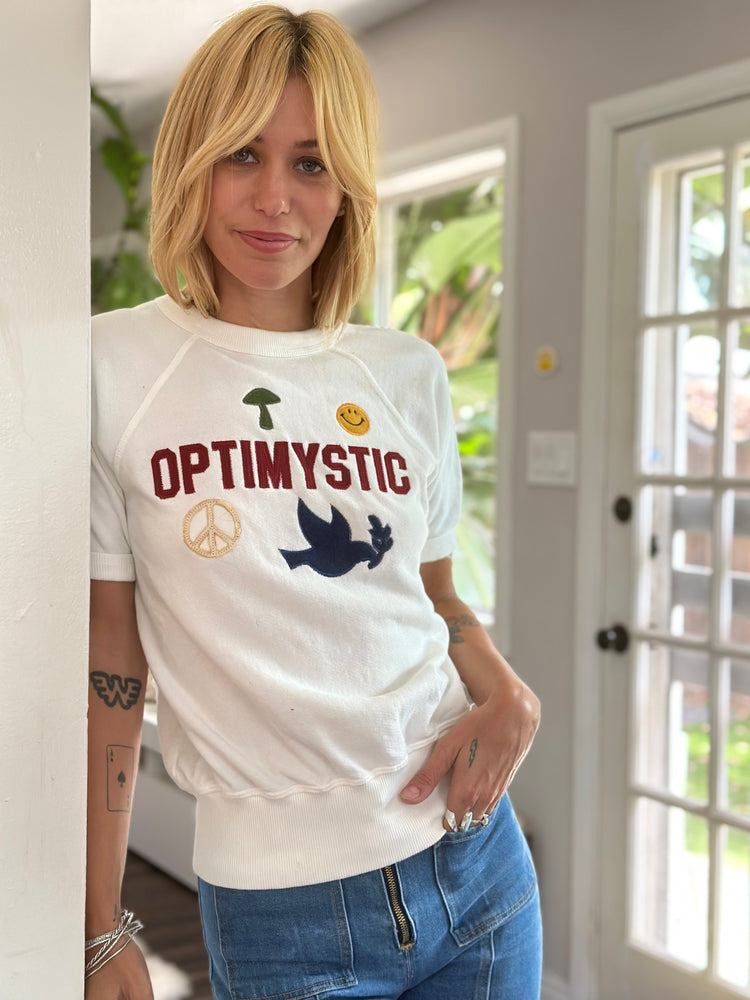 
                  
                    Optimystic Sweatshirt in white
                  
                