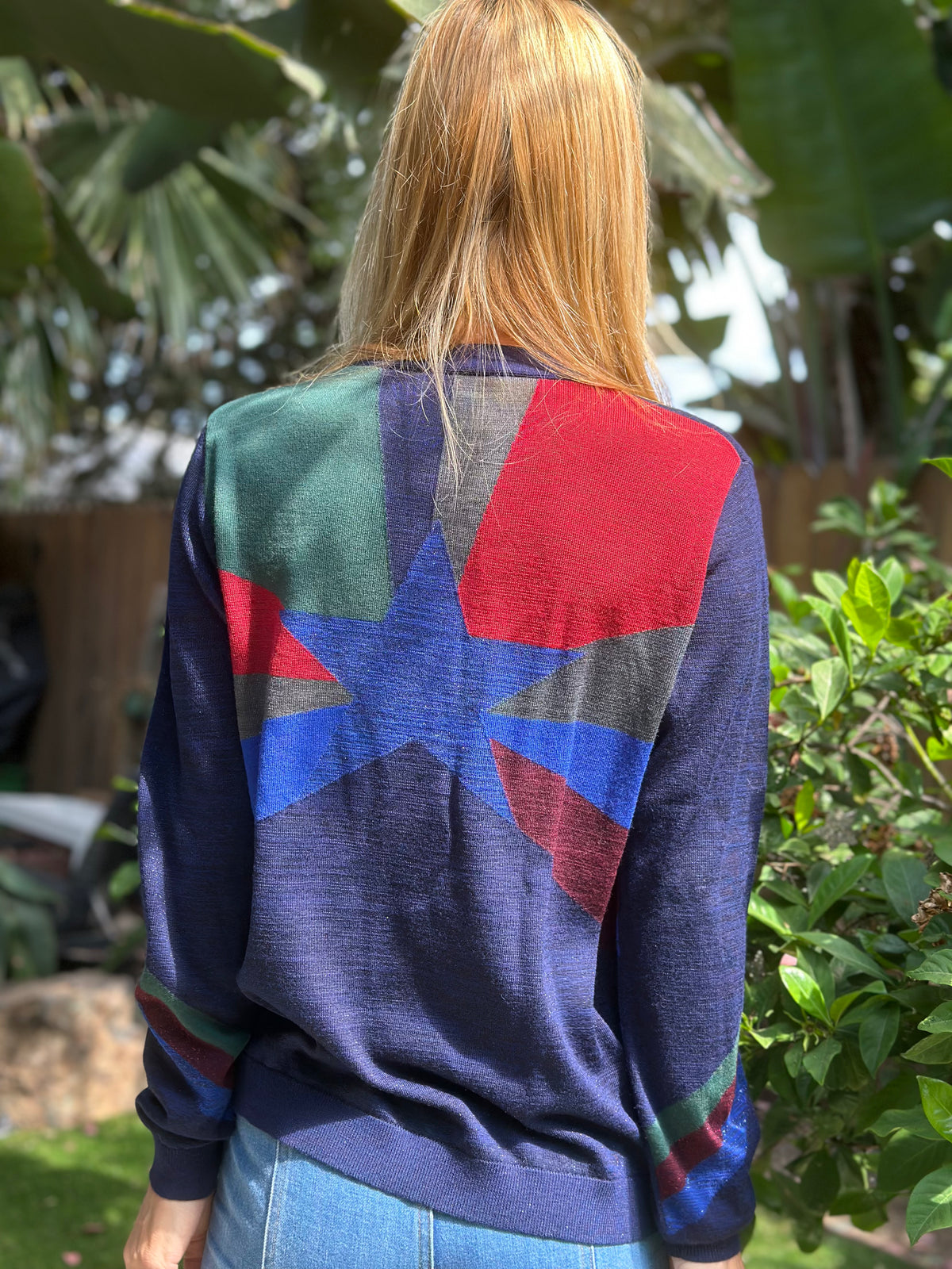 Stardust Cardigan in navy