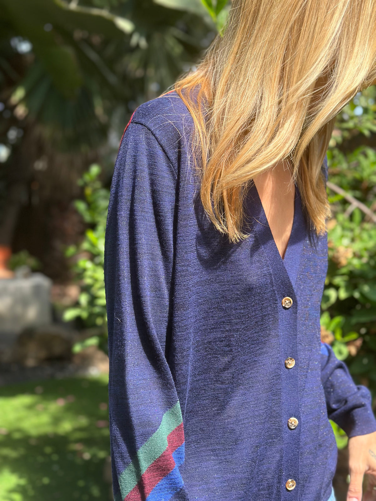 Stardust Cardigan in navy