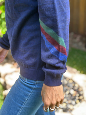 
                  
                    Stardust Cardigan in navy
                  
                
