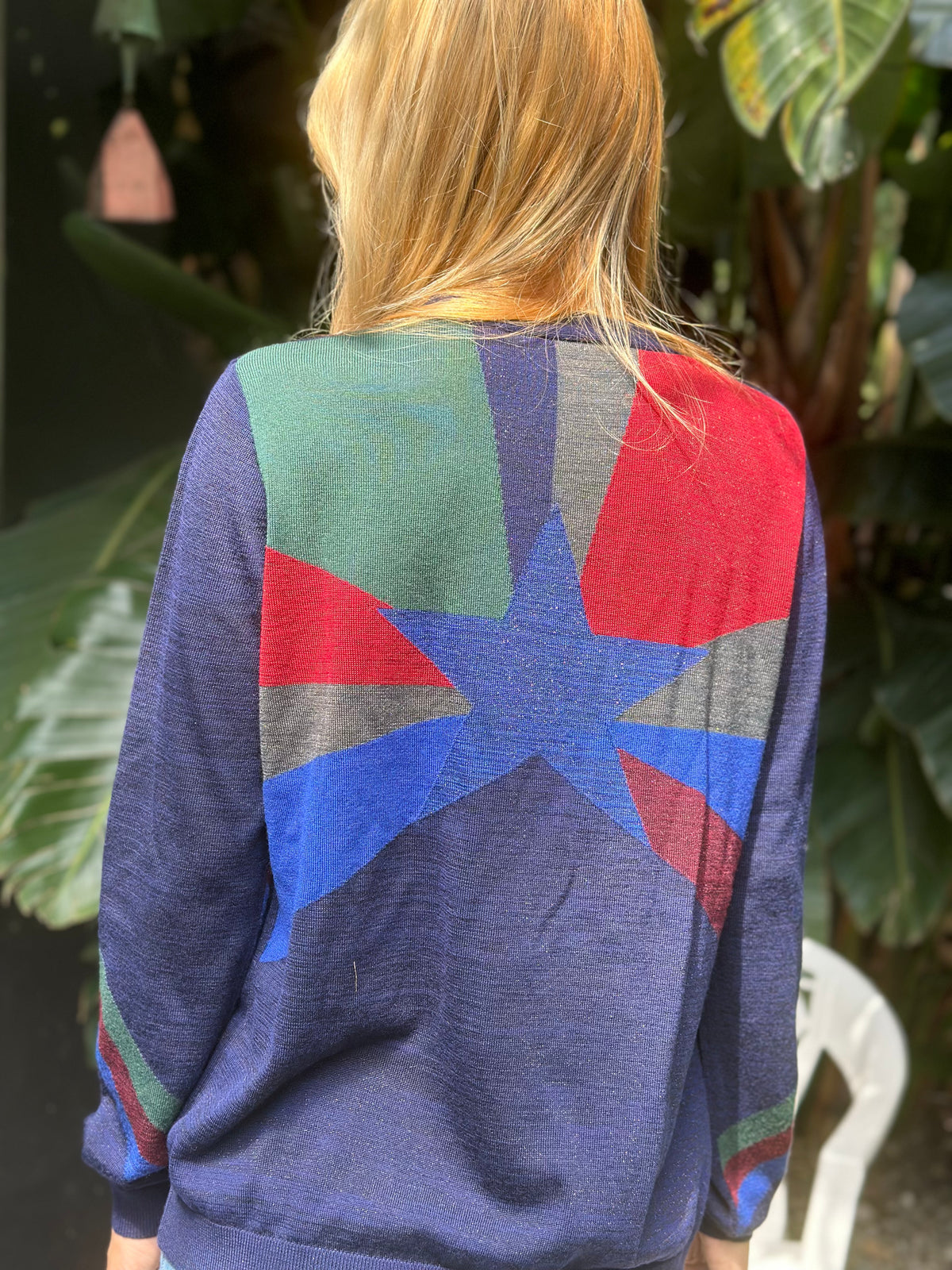 Stardust Cardigan in navy