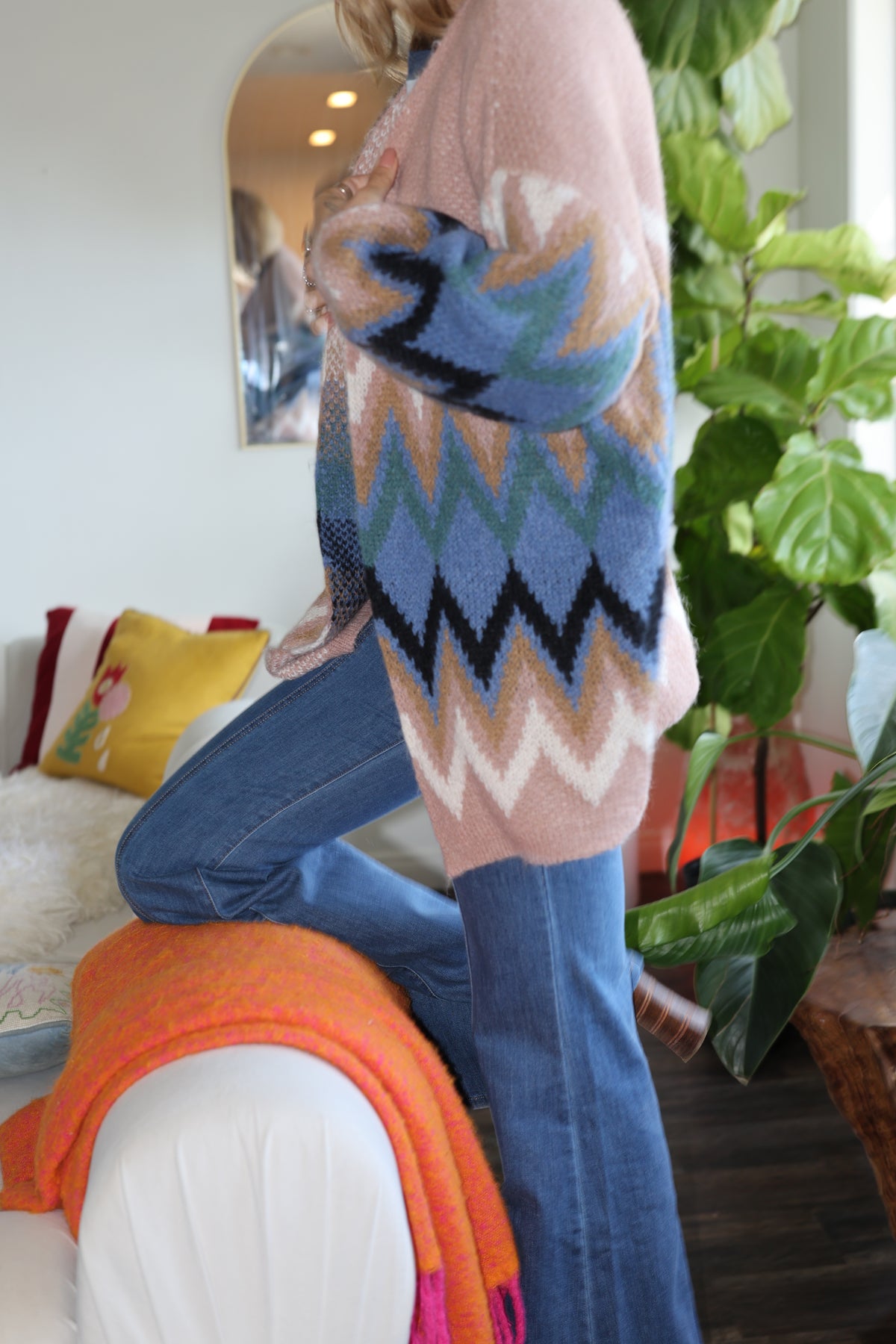 Ziggy cocoon cardigan