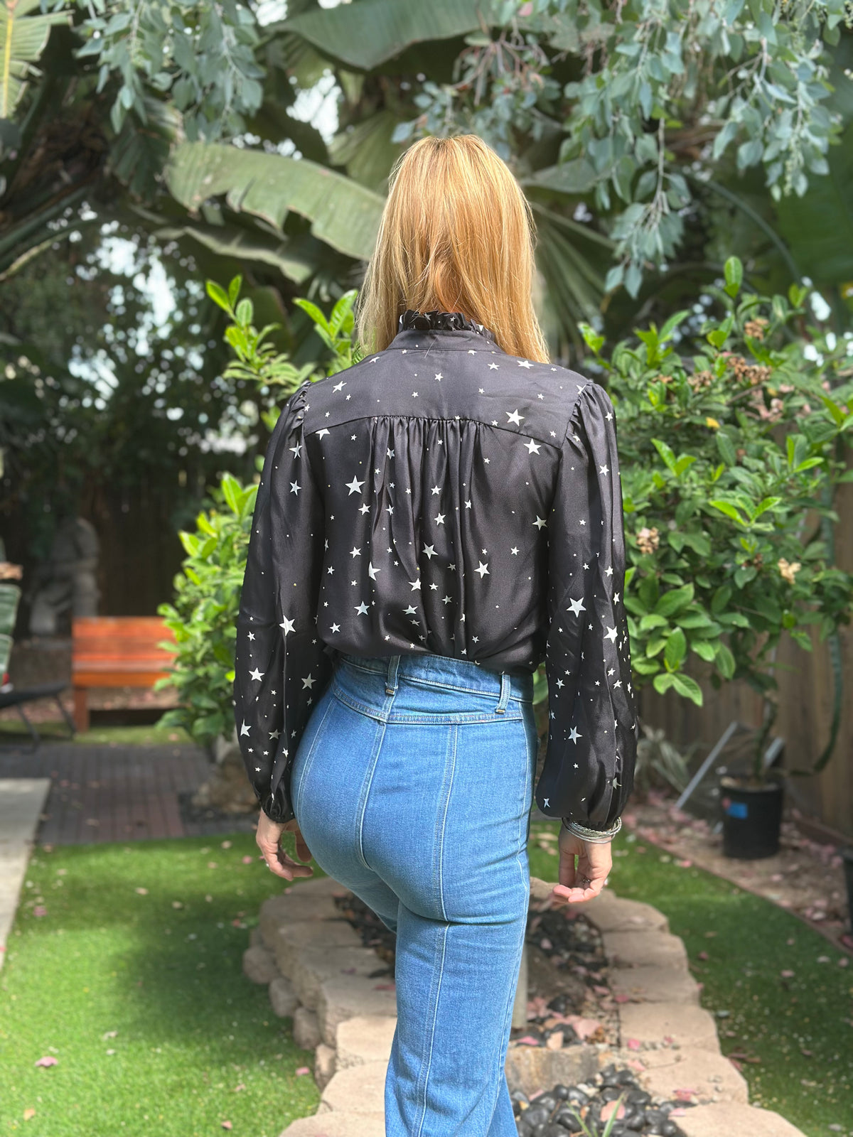 Brigitte top in silk
