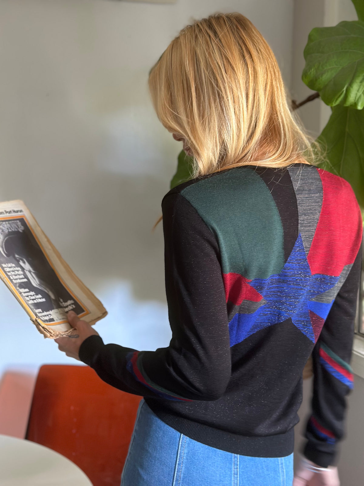 Stardust Vneck sweater 2