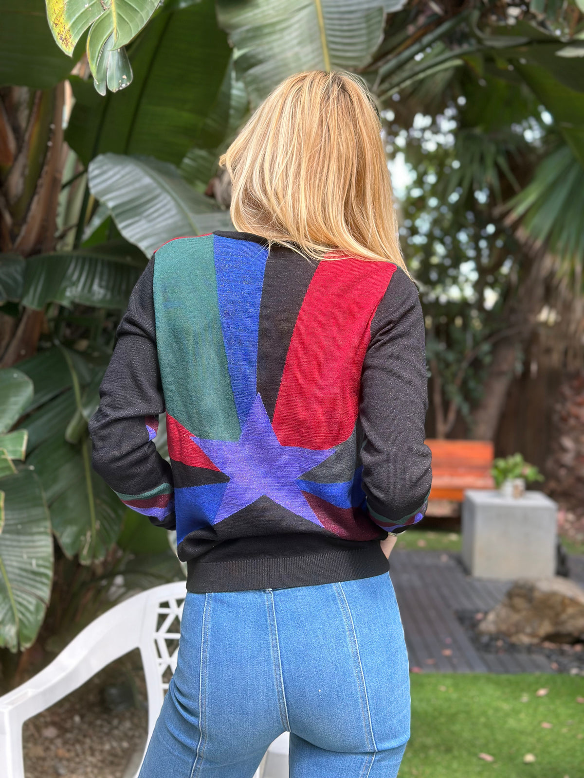 Stardust Vneck sweater 1