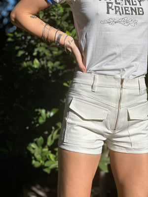 
                  
                    Bardot short
                  
                